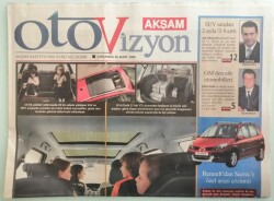 Akşam Gazetesi Oto Vizon Eki 26 Mart 2008 Kalabalık Ailelere Değişken Çözümler - GZ44168 - 1