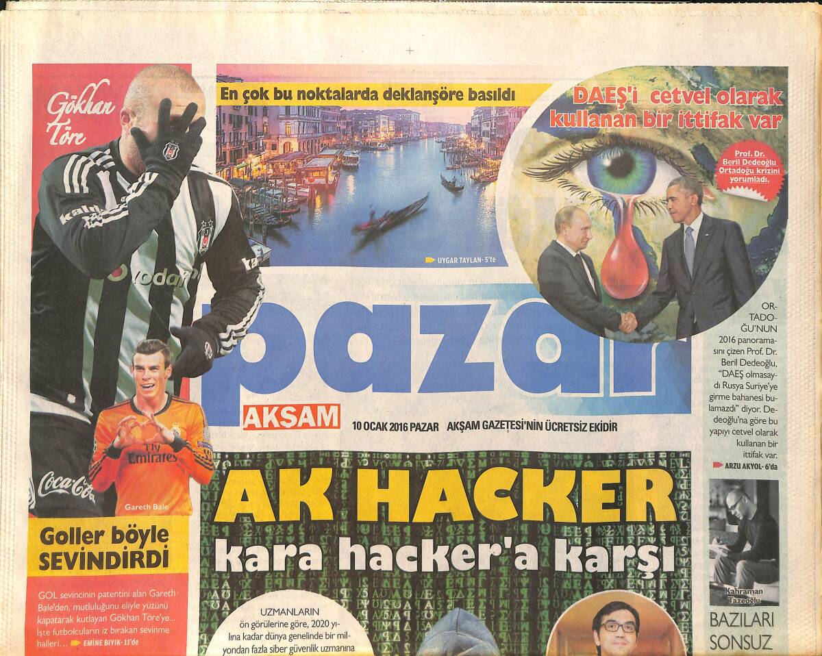 Akşam Gazetesi Pazar Eki 10 Ocak 2016 - Kubat: Spagettiyi İyi Yaparım - Bir Türkan Şoray Filminde Oynamak GZ154709 - 1
