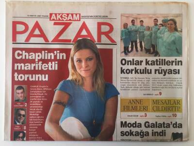 Akşam Gazetesi Pazar Eki 13 Mayıs 2007 - Astrologların Seçim Öngörüleri Türkiyede Rönesans Yaşanacak GZ20469 - 1