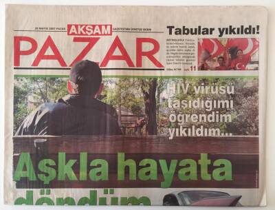 Akşam Gazetesi Pazar Eki 20 Mayıs 2007 - Prof Dr. Toktamış Ateş Yarın Başkanlık Sistemine Geçilirse Halk Seçse Diktatör Yaparız GZ20466 - 1