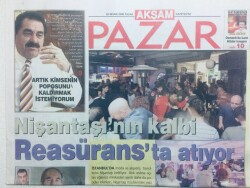 Akşam Gazetesi Pazar Eki 20 Nisan 2008 - İbrahim Tatlıses,Artık Kimsenin Poposunu Kaldırmak İstemiyorum GZ43103 - 1