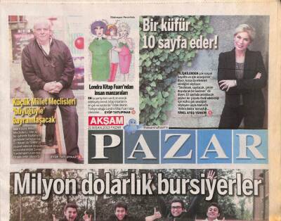 Akşam Gazetesi Pazar Eki 21 Nisan 2013 - Son Dönemin En Çok Bağımlılık Yaratan Oyunu Candy Crush Saga GZ106015 - 1