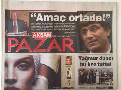 Akşam Gazetesi Pazar Eki 21 Ocak 2007 - Burun Ameliyatını Kim Yapmalı KBB Mi Yoksa Estetikçiler Mi ? GZ20460 - 1