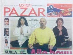 Akşam Gazetesi Pazar Eki 25 Mart 2007 - Aile Boyu Yoga GZ43104 - 2