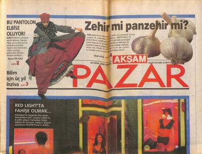 Akşam Gazetesi Pazar Eki 29 Ekim 2006 - Çok Kimlikli Olmak Çelişki Yaratıyor GZ116958 - 1