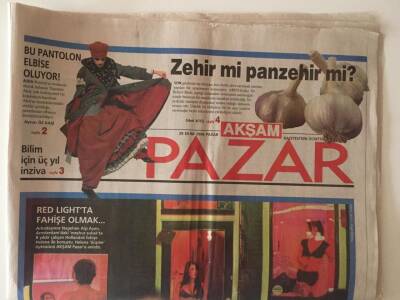 Akşam Gazetesi Pazar Eki 29 Ekim 2006 - Sarımsak Zehir Mi Panzehir Mi ? GZ31329 - 1