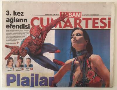 Akşam Gazetesi Pazar Eki 5 Mayıs 2007 - Geri Sayım Başladı Eurovısıon Temsilcimiz Kenan Doğulu Birinciliğe Oynuyor ! GZ20468 - 1