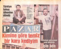 Akşam Gazetesi Pazar Eki 6 Ocak 2013 GZ158324 - Gökçekoleksiyon
