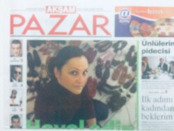 Akşam Gazetesi Pazar Eki 8 Nisan 2007 - İpek Yılmaz,Hayal Edin Tasarlasın GZ43105 - 1