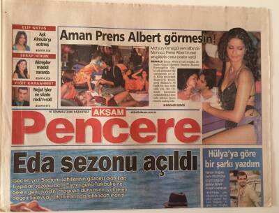Akşam Gazetesi Pencere Eki 10 Temmuz 2006 - Ayna Grubu Yeni Bir Nefesle Geri Döndü - GZ18575 - 1