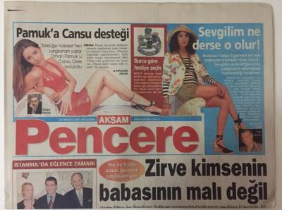 Akşam Gazetesi Pencere Eki 22 Aralık 2005 - İbrahim Tatlıses Ve Yıldız Tilbe Arasında Başlayan Reyting Kavgası İki Eski Dostun Arasını Açtı GZ20154 - 1