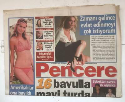 Akşam Gazetesi Pencere Eki 6 Temmuz 2006 - 16 Bavulla Mavi Turda GZ8220 - 1