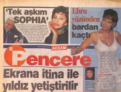 Akşam Gazetesi Pencere Eki 8 Nisan 2005 - Hakan Altun'un Ebru Gündeş Yüzünden Bardan Kaçtı - Zuhal Olcay Megastar Tarkan'a Bayılıyorum GZ158598 - Gökçekoleksiyon