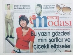 Akşam Gazetesi Yaz Modası Eki 31 Mart 2007 - Erkek Modasında Kesimler Daralıyor GZ43102 - 2