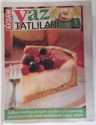 Akşam Gazetesi Yaz Tatlıları Eki 7 Temmuz 2007 - Gülhan Karadan Soğuk Tatlılar GZ20472 - 1