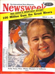 VTG Newsweek Magazine February 15 1960 - Big Bombers stop Russia? Penny Pitou NDR91699 - Gökçekoleksiyon