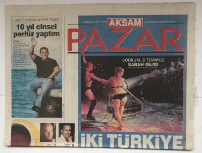 Akşam Pazar Gazetesi 16 Temmuz 2006 - Dünya Penaltı Şampiyonası Bitti GZ5287 - 2