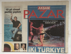 Akşam Pazar Gazetesi 16 Temmuz 2006 - Dünya Penaltı Şampiyonası Bitti GZ5287 - 1