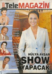 Akşam Tele Magazin 24-30 Eylül 2005 - Hülya Koçyiğit Anneanne Oldu, Acuna Güzel Aranıyor, Demet Evgar, Jurassic Park 3 Filmi NDR63785 - 2