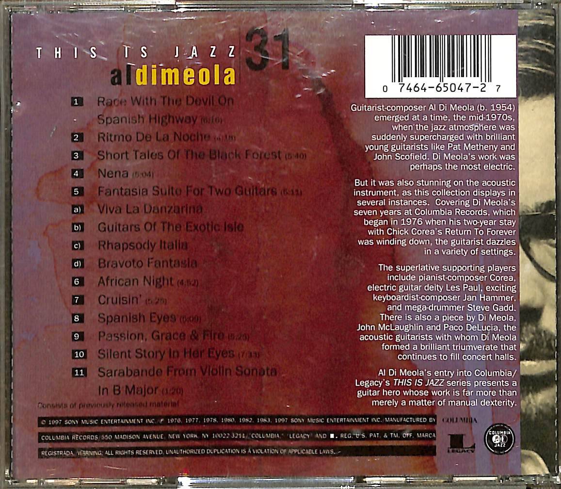 Al Di Meola – This is Jazz (İkinci El) CD5223 - 2