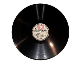 Nedime ve Münevver Birses - Çadırımın Üstüne Çıt Dedi Damladı / Ho Ho Da Maşallah TAŞ PLAK (10/8) PLK24241 - Gökçekoleksiyon