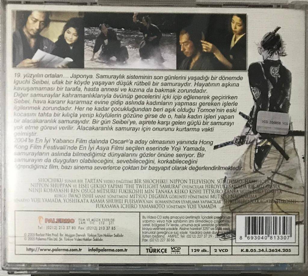 Alacakaranlık Samurayı VCD Film VCD5787 - 2