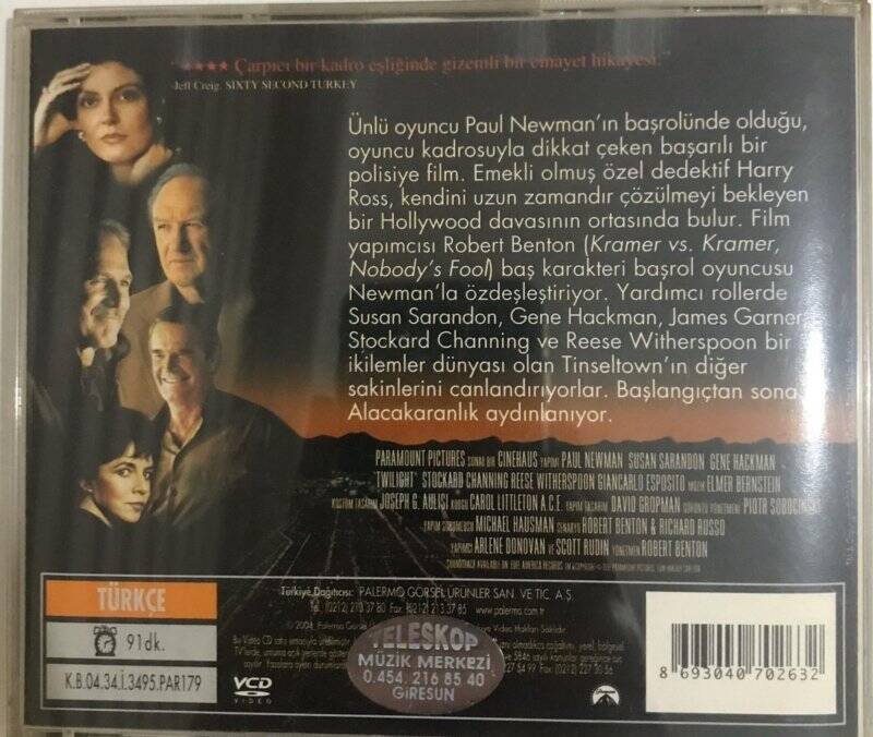 Alacakaranlık VCD Film VCD4761 - 2