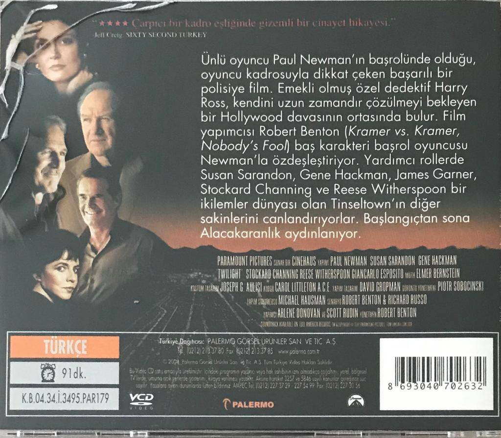 Alacakaranlık VCD Film VCD5490 - 2