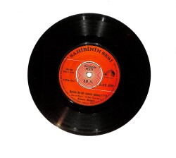 Ahmet Sezgin - Benim de Bir Canım Yokmu ? / Bir Görüşte Aşık Oldum PLAK (10/7.5) PLK24596 - Gökçekoleksiyon