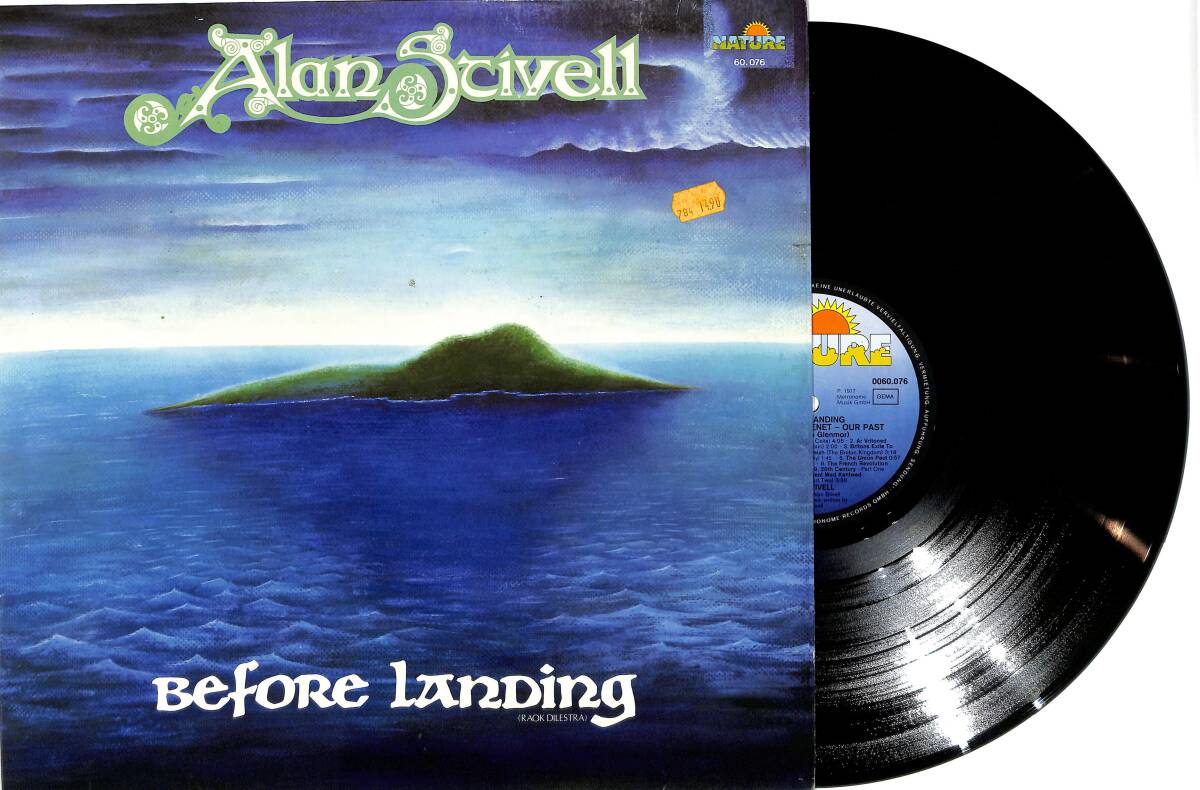 Alan Stivell - Before Landing (Almanya Baskı) LP PLAK (10/8.5) PLK25950 - 1