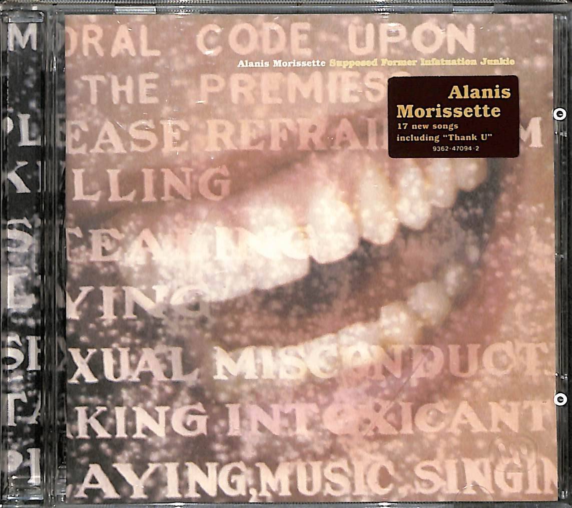 Alanis Morissette – Supposed Former Infatuation Junkie | Maverick / Warner Music CD (İkinci El - 1998 - Orijinal Almanya Baskısı - Sarı Bandrol) CD5937 - 1
