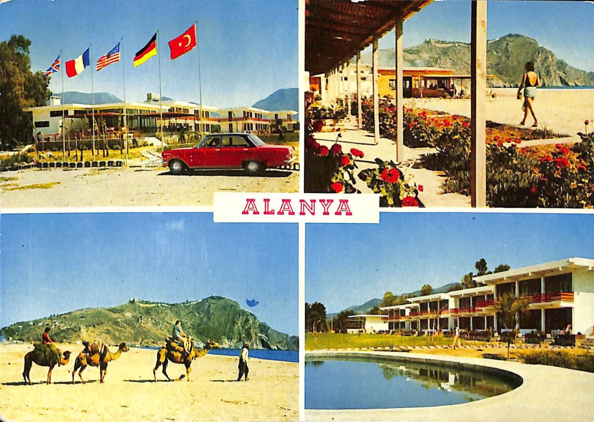 Alanya Kartpostal (Küçük Boy) KRT23642 - 1