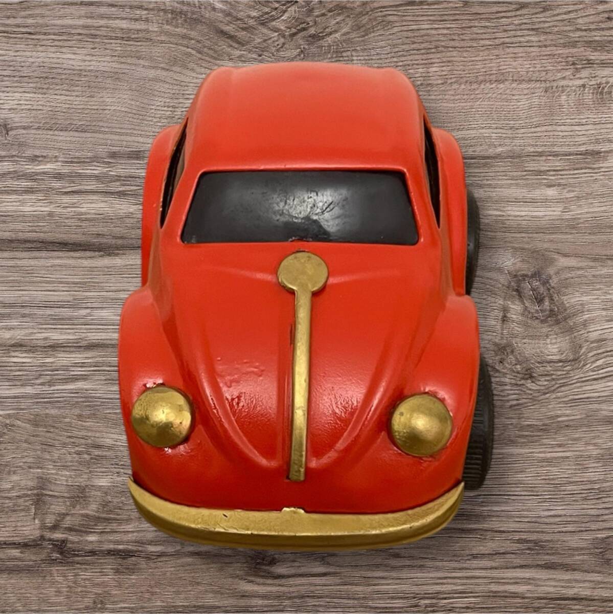 ALASYA TENEKE WOLKSWAGEN ARABA OYUNCAK KIRMIZI #OYN218 - 2