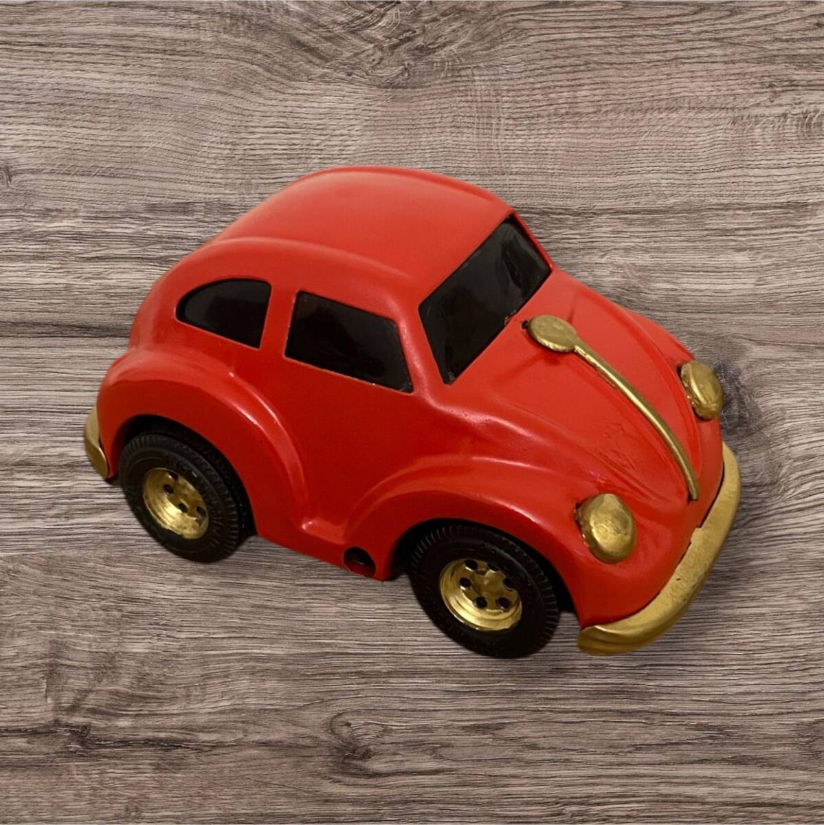 ALASYA TENEKE WOLKSWAGEN ARABA OYUNCAK KIRMIZI #OYN218 - 4