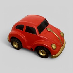 ALASYA TENEKE WOLKSWAGEN ARABA OYUNCAK KIRMIZI #OYN218 - Gökçekoleksiyon