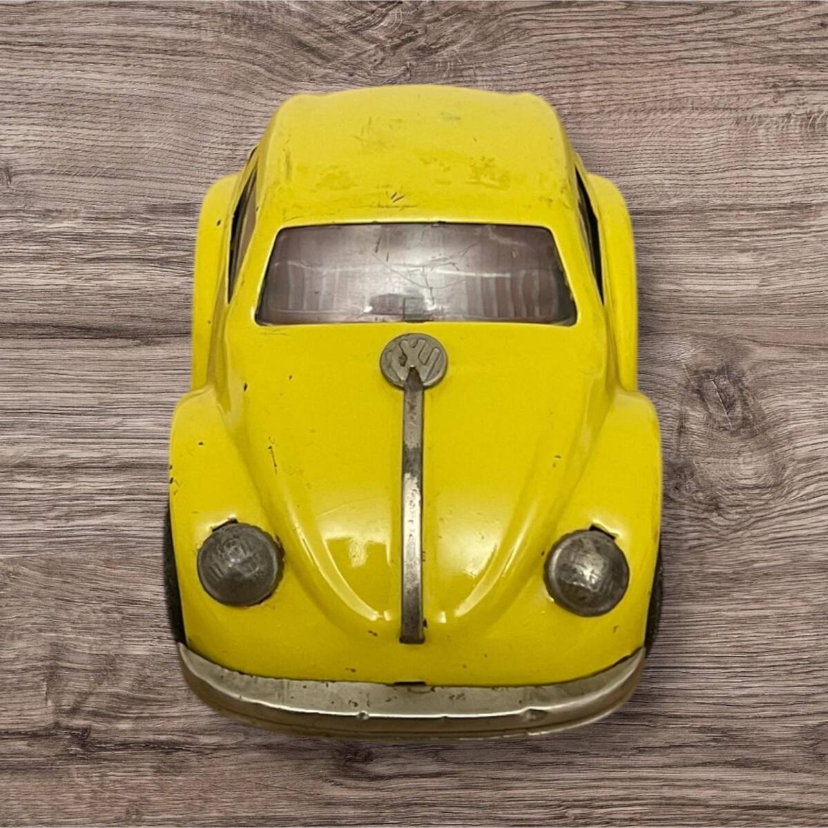 ALASYA TENEKE WOLKSWAGEN ARABA OYUNCAK SARI #OYN219 - 3