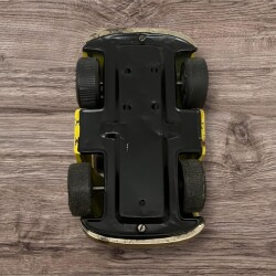 ALASYA TENEKE WOLKSWAGEN ARABA OYUNCAK SARI #OYN219 - 5