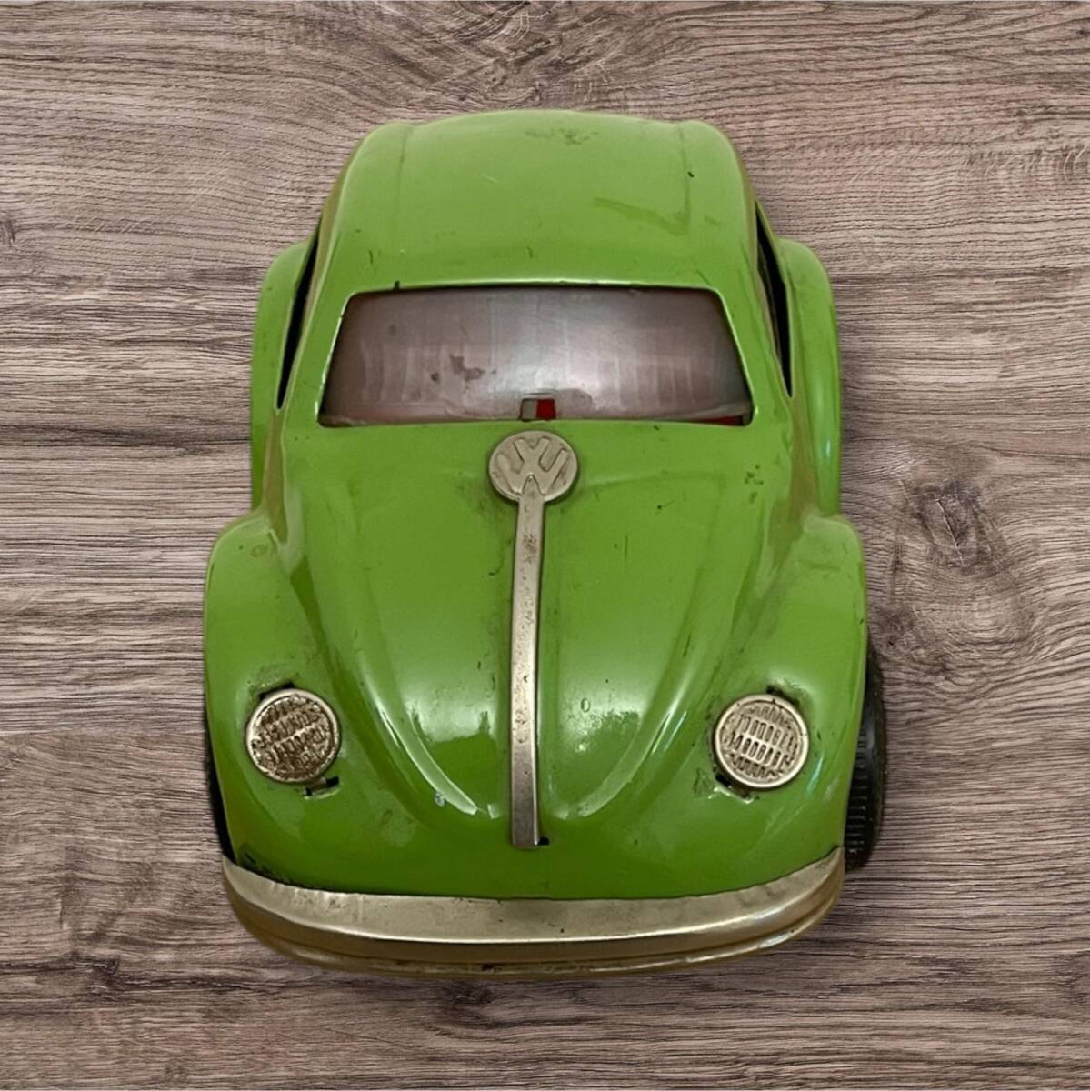 ALASYA TENEKE WOLKSWAGEN ARABA OYUNCAK YEŞİL #OYN217 - 3