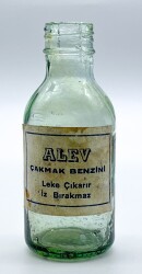 Alev Çakmak Benzini Şişesi Leke Çıkarır İz Bırakmaz (75 cc) - Boş Şişe AOB3152 (N) - 1