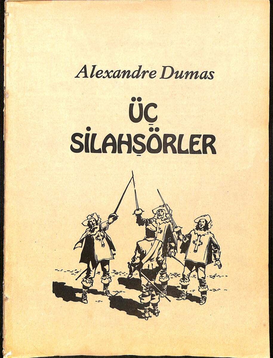 Alexandre Dumas - Üç Silahşörler Çizgi Roman NDR98302 - 1