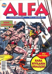 Alfa Çizgi Roman Dergisi Sayı : 1 - CONAN Kara Kıyıların Kraliçesi NDR94301 - Gökçekoleksiyon
