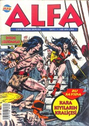 Alfa Çizgi Roman Dergisi Sayı : 1 - CONAN Kara Kıyıların Kraliçesi NDR94312 - Gökçekoleksiyon
