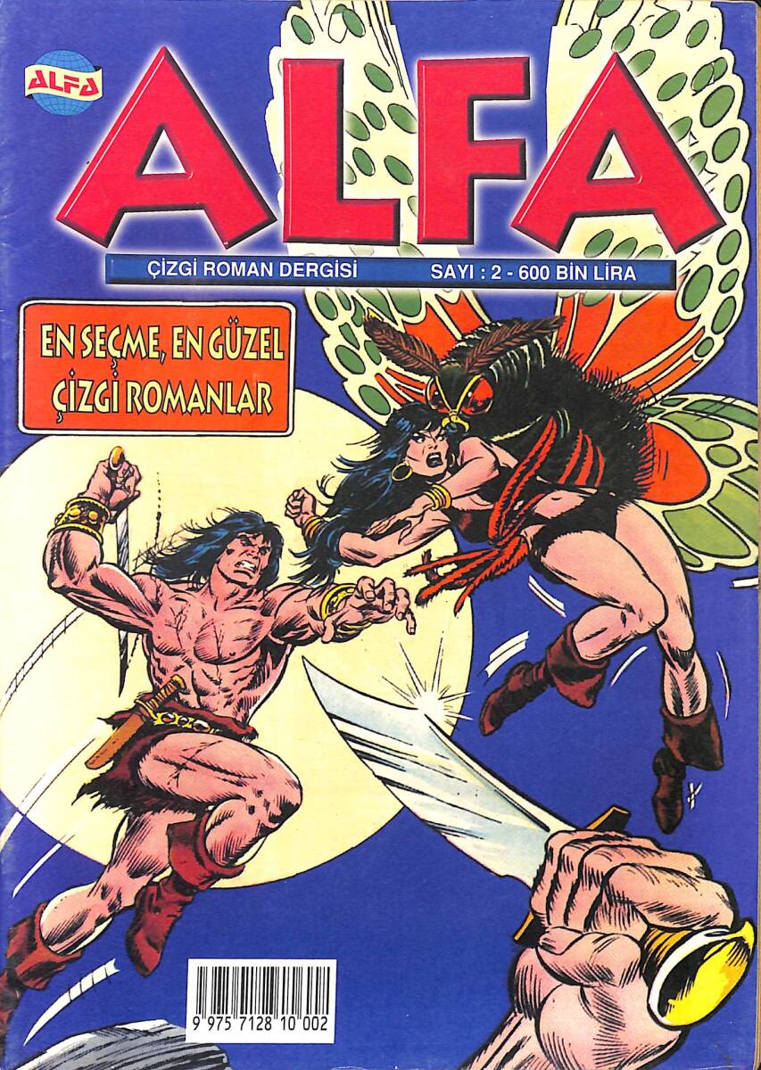 Alfa Çizgi Roman Dergisi Sayı :2 - CONAN (1-15 Şubat 2001) NDR98393 - 1