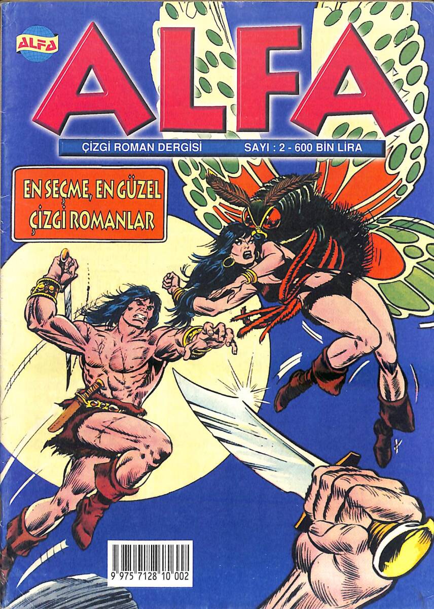Alfa - Çizgi Roman Dergisi Sayı : 2 NDR94300 - 1