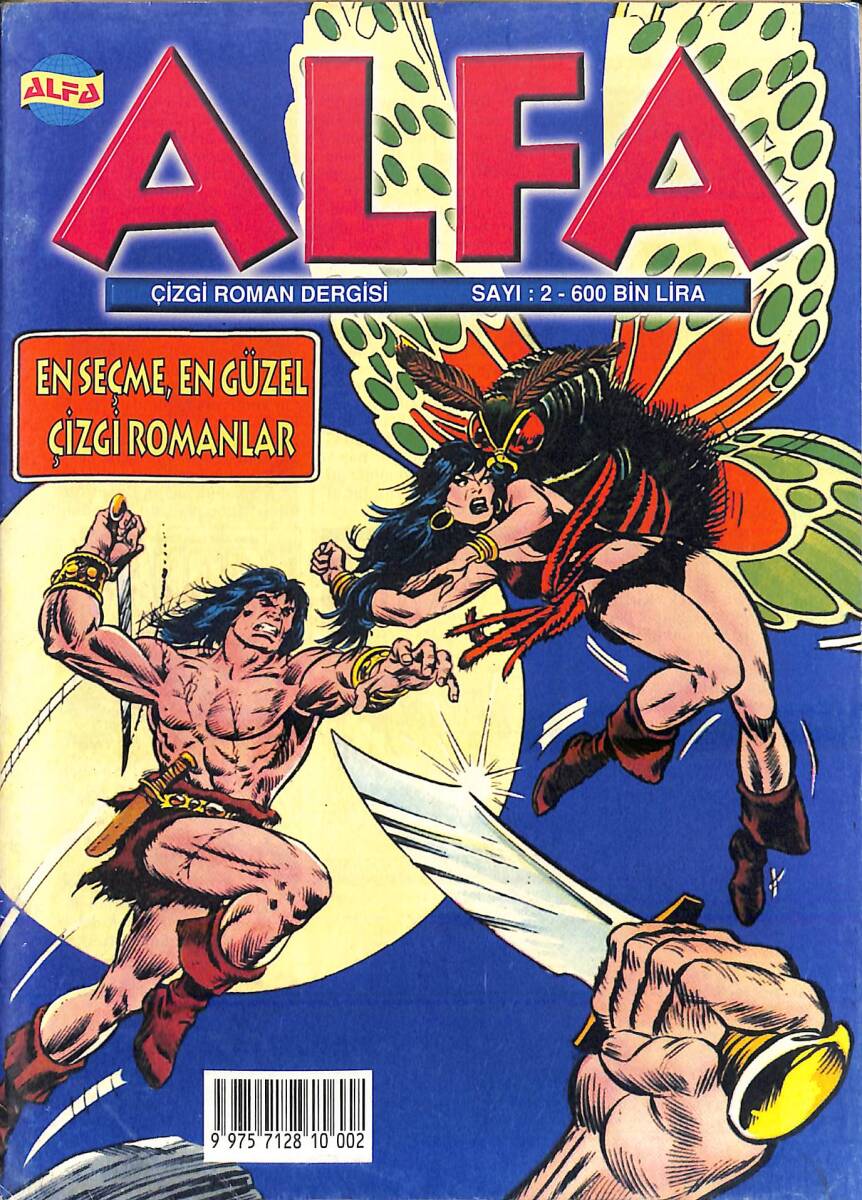 Alfa - Çizgi Roman Dergisi Sayı : 2 NDR94311 - 1