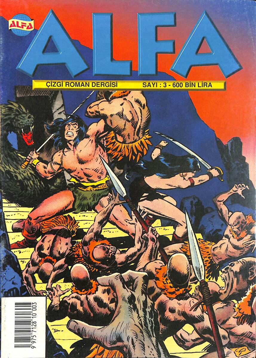 Alfa Çizgi Roman Dergisi Sayı: 3 NDR91850 - 1