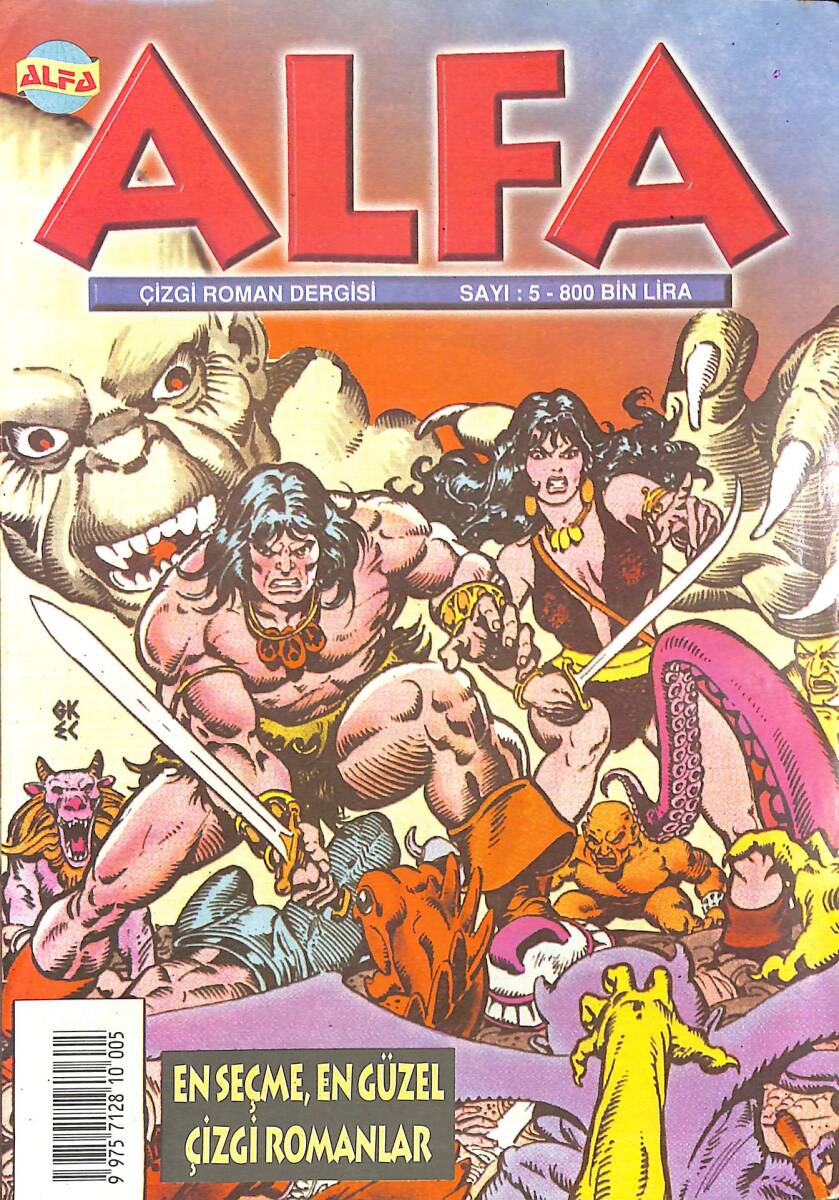Alfa Çizgi Roman Dergisi Sayı: 5 NDR91854 - 1