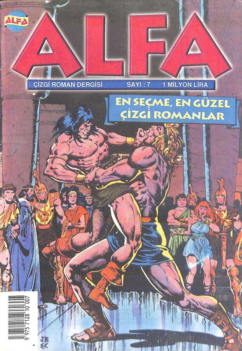 Alfa Çizgi Roman Dergisi Sayı :7 - CONAN (8 Haziran 2001) NDR94307 - 1