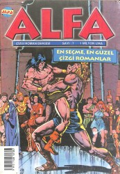 Alfa Çizgi Roman Dergisi Sayı :7 - CONAN (8 Haziran 2001) NDR94318 - Gökçekoleksiyon