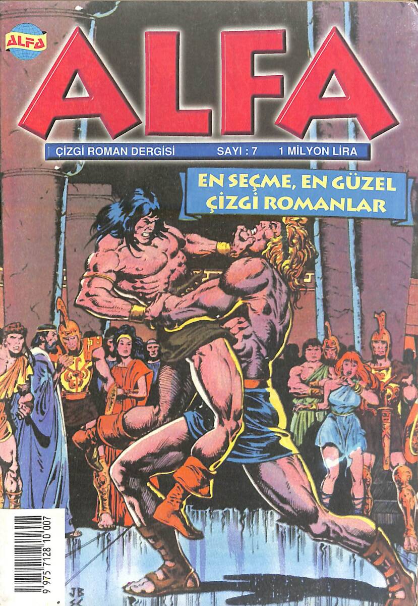Alfa Çizgi Roman Dergisi Sayı :7 - CONAN (8 Haziran 2001) NDR94318 - 1